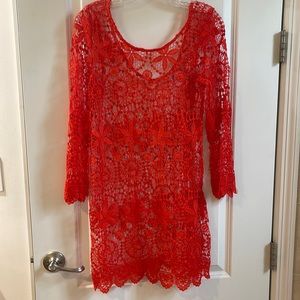 Super cute lace coverup